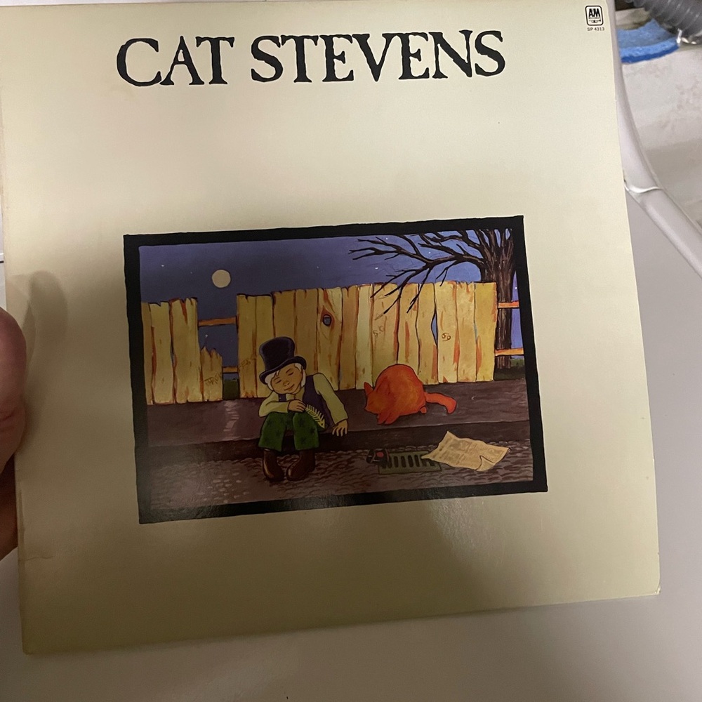 Cat Stevens vintage Vinyl Record teaser and firecat